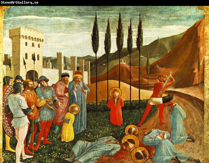 ANGELICO  Fra Beheading of Saint Cosmas and Saint Damian